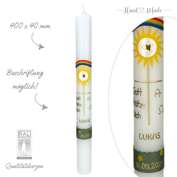 Kommunionkerze-Kinder in Gottes Garten