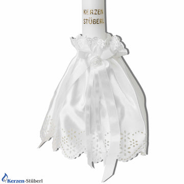 Kerzenröckchen für 4 cm Taufkerzen-Kommunionkerzen