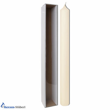 Kommunionkerze-Rohling | 500x40 | Elfenbein